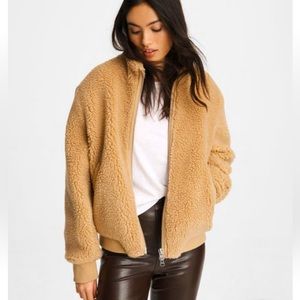 Rag & Bone Jude Sherpa Bomber Size S